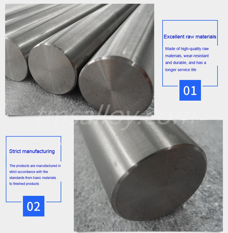 ASTM B387 99.95% Pure molybdenum round bar ASTM B387 99.95% Pure molybdenum round bar